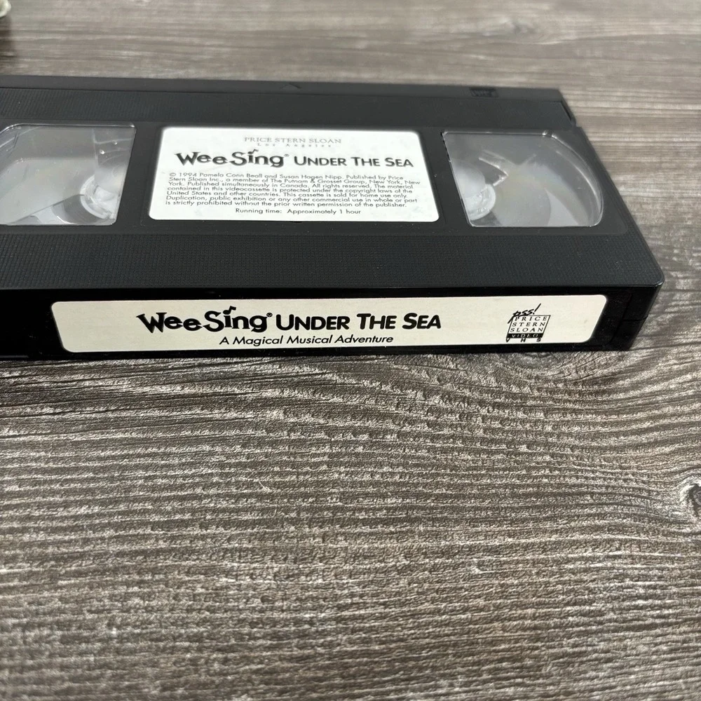 WEE SING-Under the Sea 1994 VHS